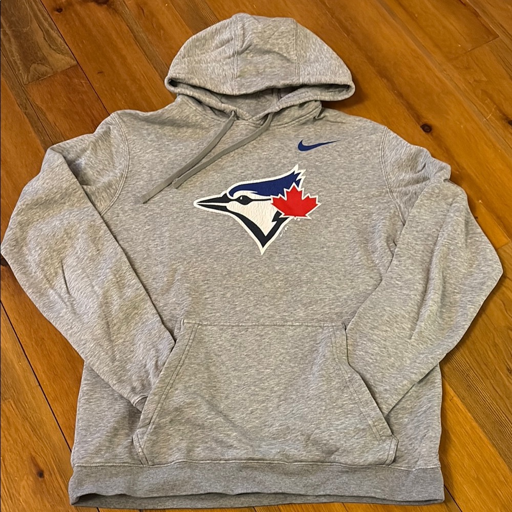 Nike Gray Blue Jays Men's Hoodie